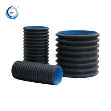hdpe pipe factory sales 1000mm hdpe double wall corrugated pipe
